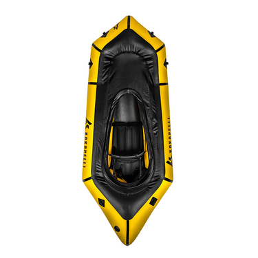 Kokopelli Rogue R-Deck Packraft w/ TiZip – Yellow